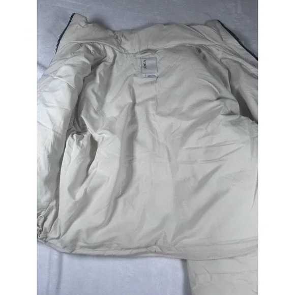 Vuori Jacket Women's Small White Primaloft Insulated Full Zip Puffer Winter Warm - Picture 9 of 16